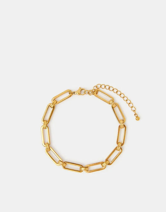 Stainless Steel Chunky Chain Bracelet