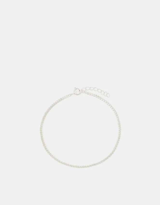 Sterling Silver Tennis Bracelet